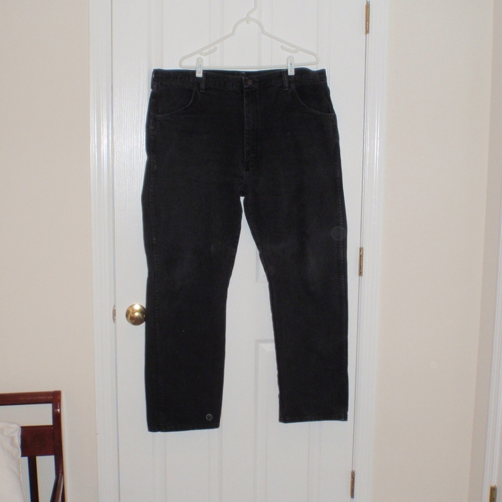 men's black denim jeans